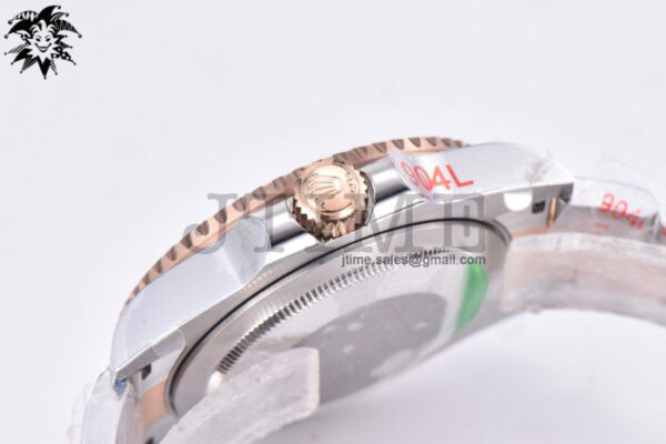 GMT-Master II Rootbeer 126711 CHNR Black/Brown Ceramic 904L Steel Wrapped Gold VSF 1:1 Best Edition SA3285 CHS V3 - Image 8