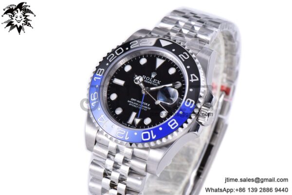GMT-Master II Batman 126710 BLNR Black/Blue Ceramic 904L Steel ARF 1:1 Best Edition SA3285 CHS