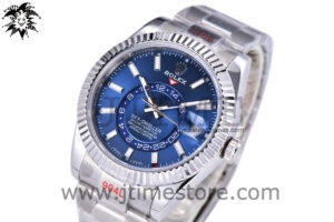 Sky-Dweller 326934 SS ZF 1:1 Best Edition Blue Dial on SS Bracelet A23J