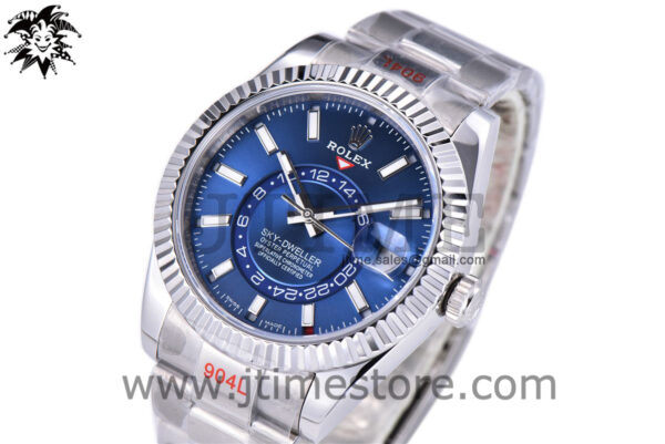 Sky-Dweller 326934 SS ZF 1:1 Best Edition Blue Dial on SS Bracelet A23J