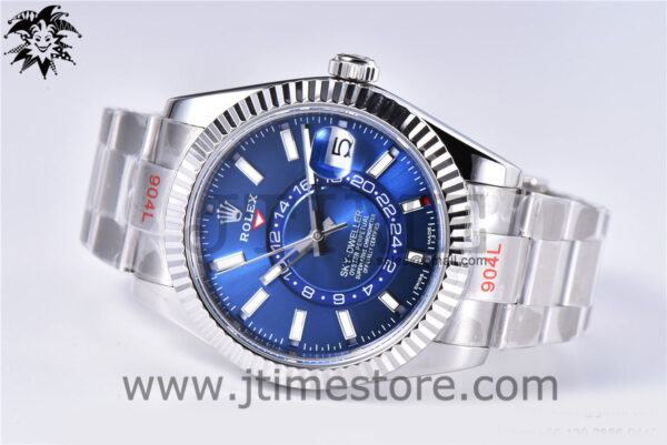 Sky-Dweller 326934 SS ZF 1:1 Best Edition Blue Dial on SS Bracelet A23J - Image 3