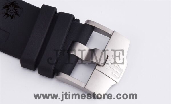 Royal Oak Offshore Diver 15707CE Real Black Ceramicx NOOB 1:1 Best Edition on Black Rubber Strap A3120 V3 - Image 7